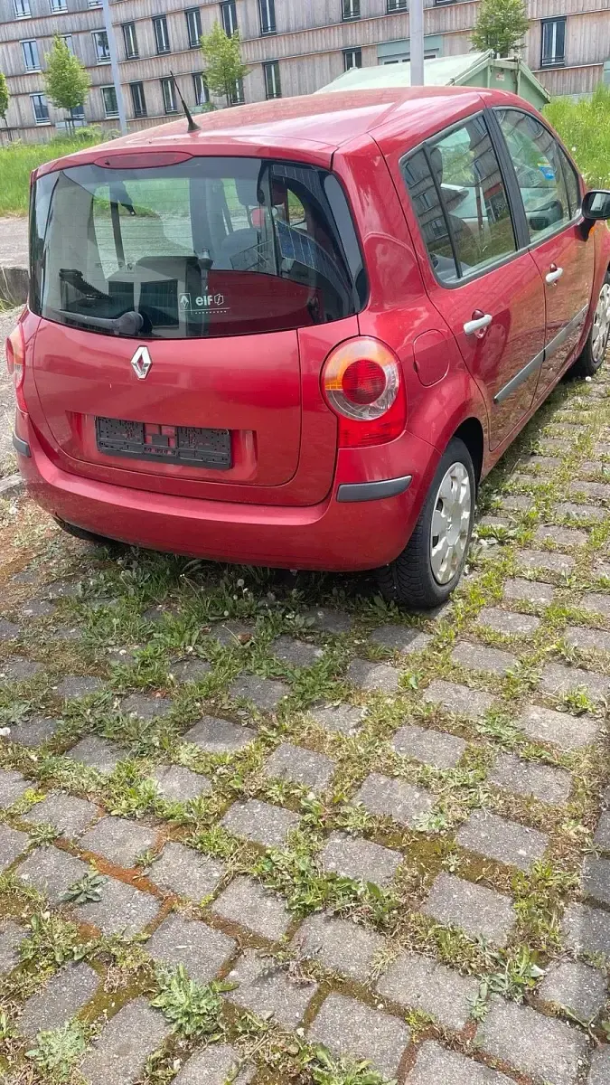 Brugt Renault Modus 75 HK (55 kW) 2004 Rød MPV
