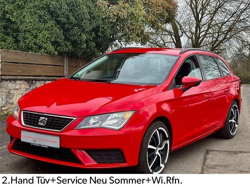 Gebraucht Seat Leon ST Reference 110 PS (80 kW) 2017 Rot Kombi