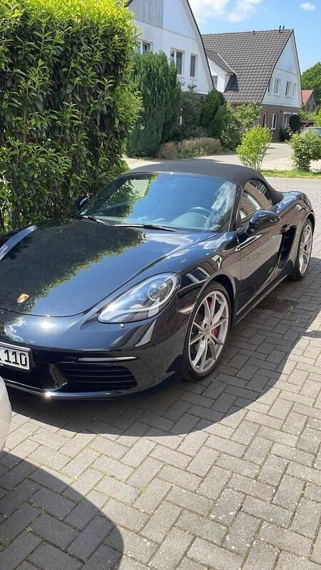 Schwarz Gebraucht 2016 Porsche 718 Boxster S Cabrio | 56.900 € (Fairer Preis) - Bild 1/4
