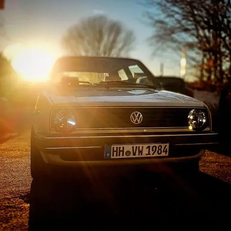 Gebraucht VW Golf II 75 PS (55 kW) 1984 Weiß Kleinwagen