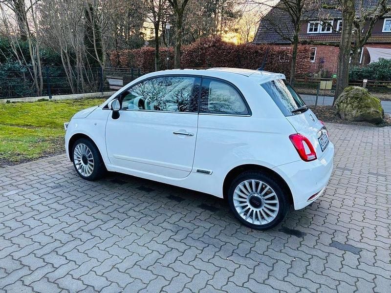 Weiß Gebraucht 2017 Fiat 500 Lounge Kleinwagen | 6.999 € (Fairer Preis) - Bild 1/4