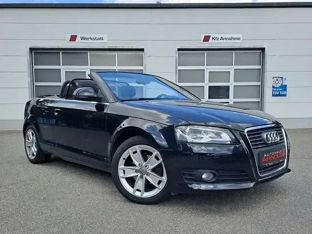 Gebraucht Audi A3 Cabriolet Ambition 105 PS (77 kW) 2009 Schwarz Cabrio