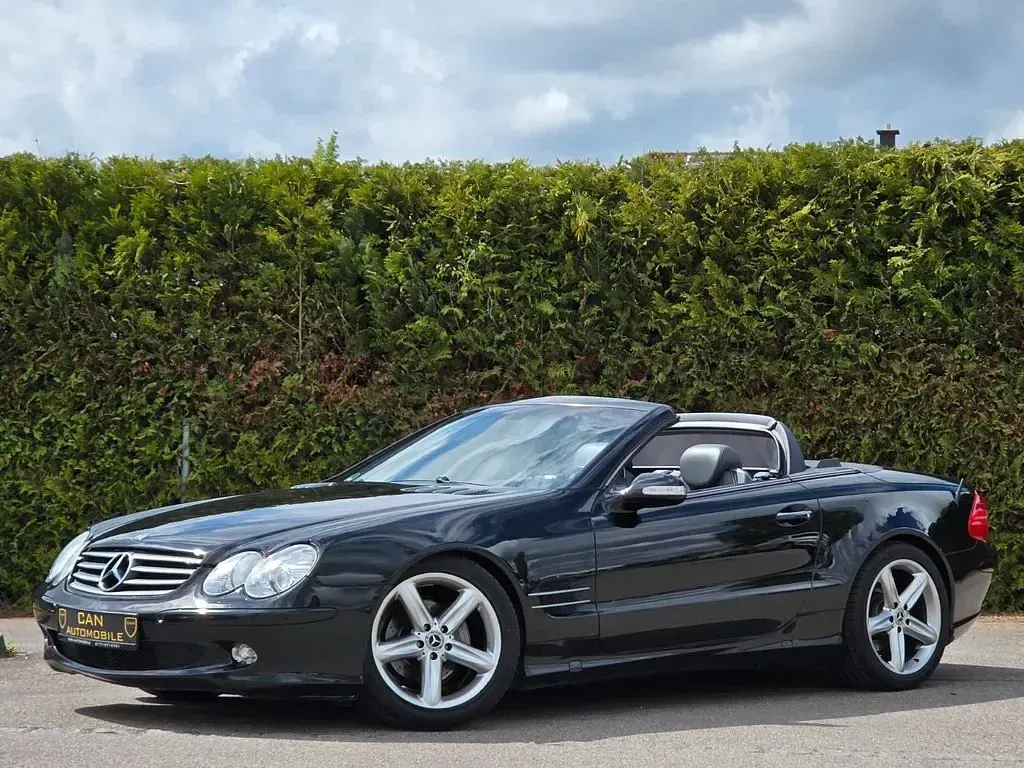 Gebraucht Mercedes SL350 245 PS (180 kW) 2003 Schwarz Cabrio