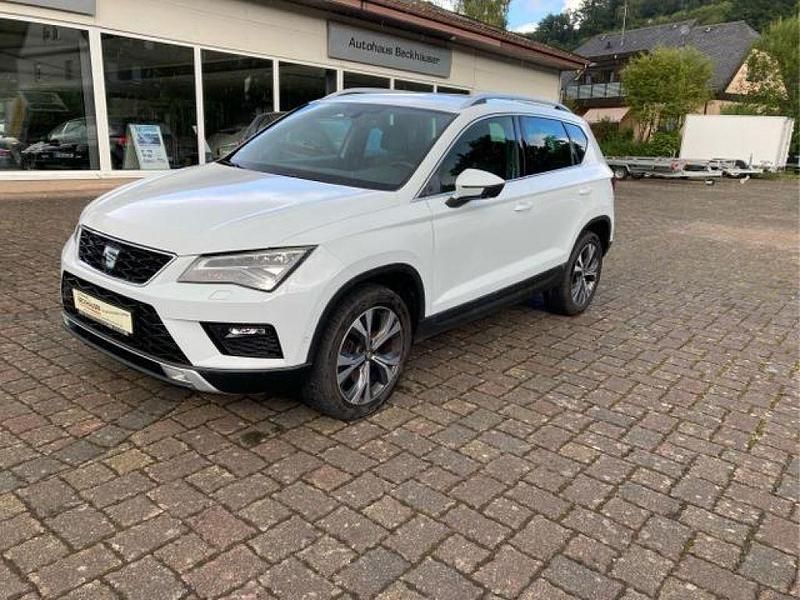 Nevada weiß metalli Gebraucht 2017 Seat Ateca 4Drive SUV | 13.700 € (Fairer Preis) - Bild 1/4