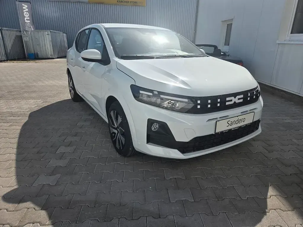 Neu Dacia Sandero Expression 101 PS (74 kW) 2026 Weiß Limousine