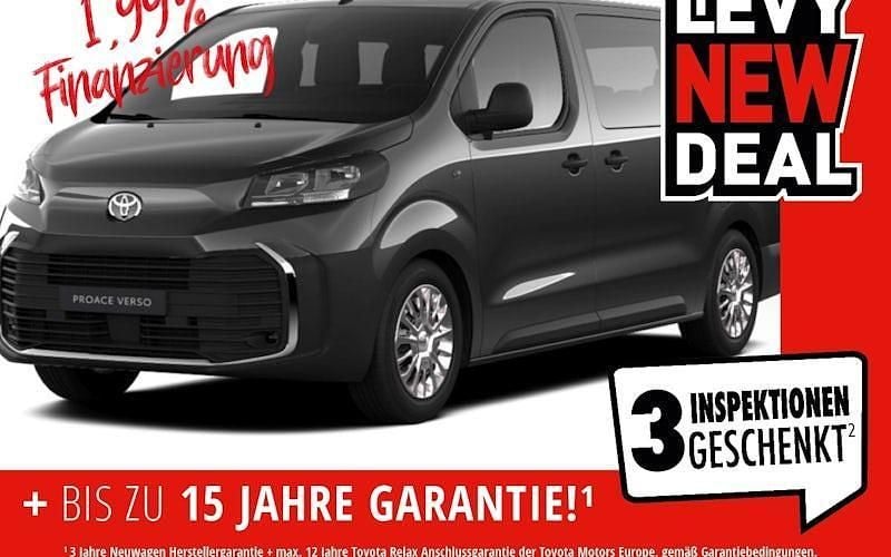 Grau Neu 2025 Toyota Proace Verso Comfort Kombi | 41.359 € (Fairer Preis) - Bild 1/4