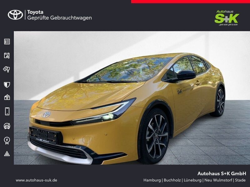 Mustard metallic Gebraucht 2023 Toyota Prius Executive Kleinwagen | 35.980 € (Guter Preis) - Bild 1/4