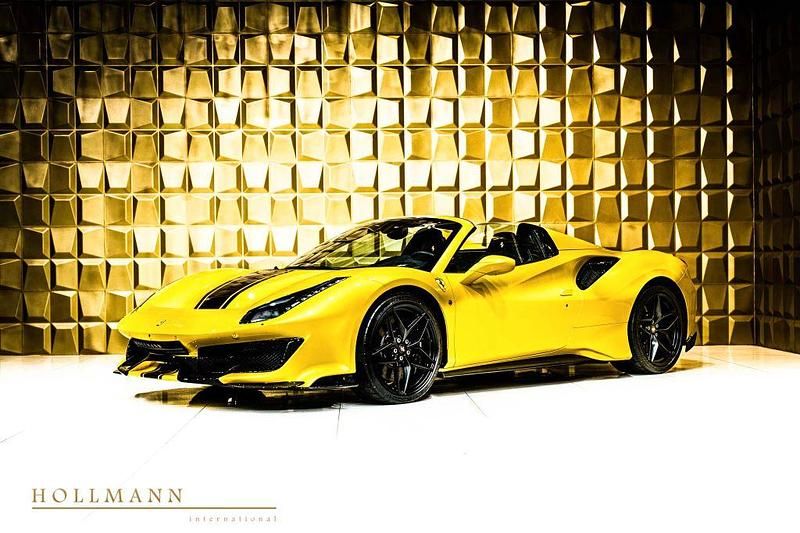 Gebraucht Ferrari 488 721 PS (530 kW) 2020 Gelb Cabrio
