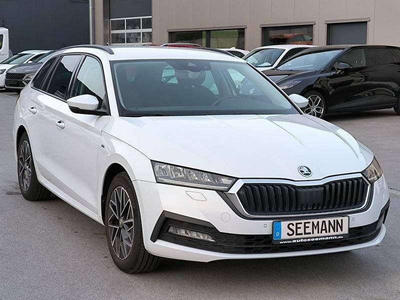 Gebraucht Skoda Octavia Clever 116 PS (85 kW) 2021 Weiß Kombi