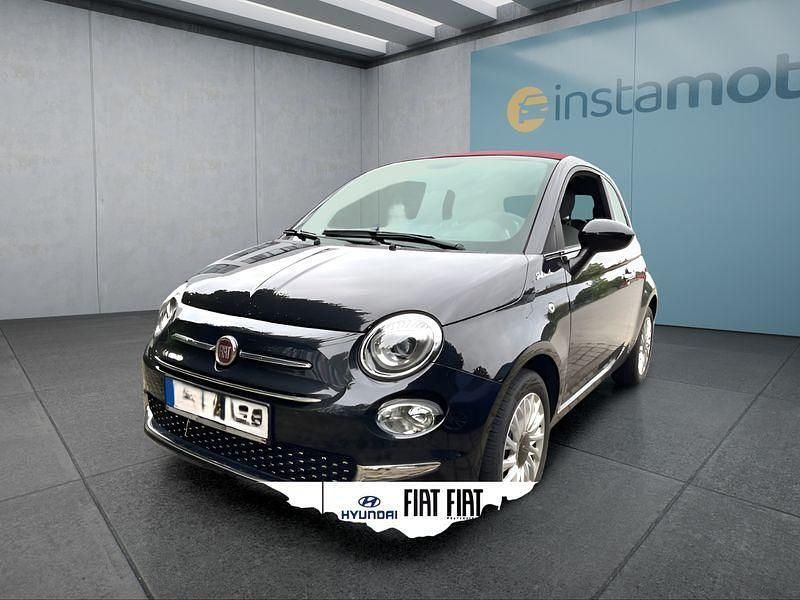 Schwarz Gebraucht 2021 Fiat 500C Cabrio | 13.499 € (Fairer Preis) - Bild 1/4