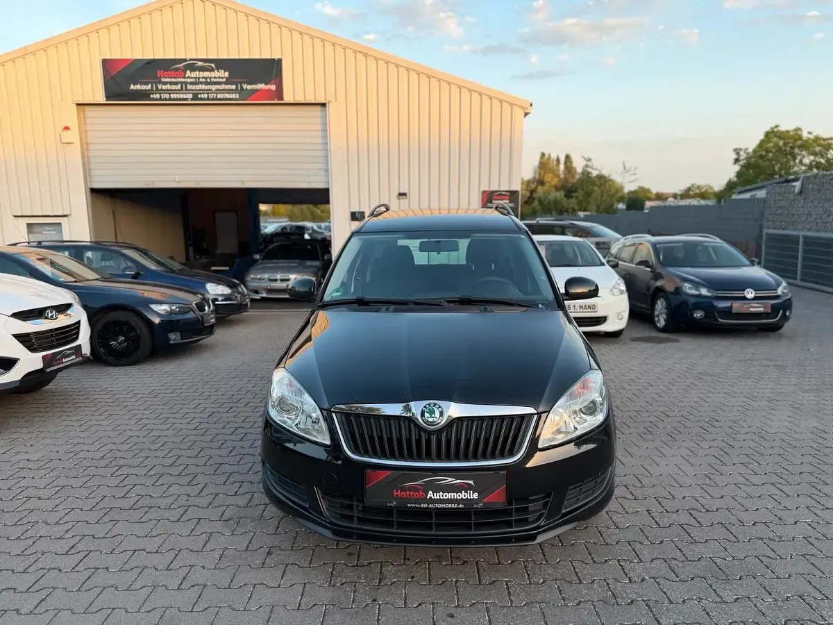 Gebraucht Skoda Roomster Plus Edition 69 PS (50 kW) 2010 Schwarz Van / Kleinbus