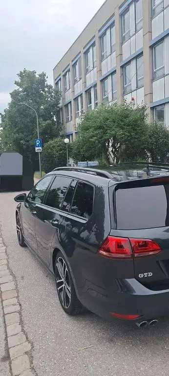 Gebraucht VW Golf VII GTD 184 PS (135 kW) 2015 Schwarz Kombi
