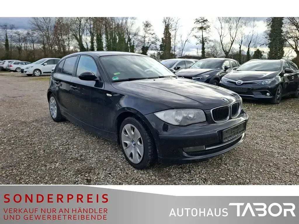 Gebraucht BMW 116 122 PS (89 kW) 2008 Schwarz ii Kleinwagen