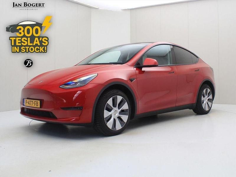 Gebraucht Tesla Model Y Long Range AWD 258 kW (351 PS) 2022 Rot SUV