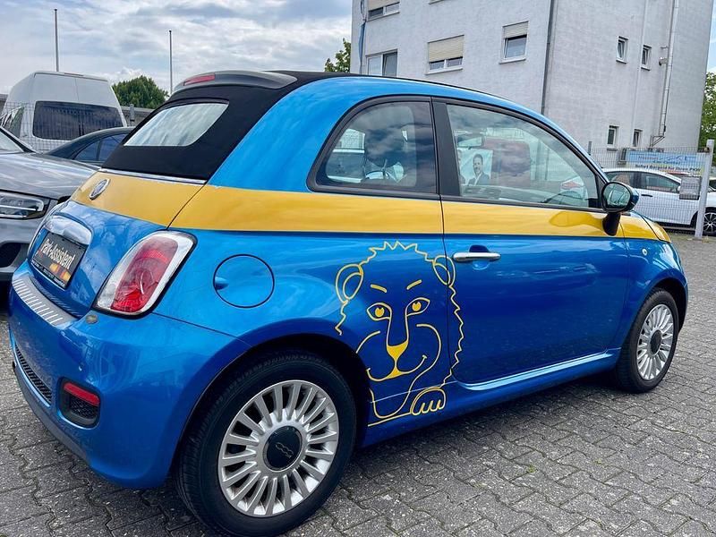 Gebraucht Fiat 500C 105 PS (77 kW) 2014 Blau Cabrio