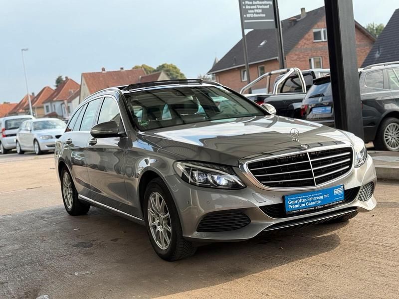 Silber Gebraucht 2015 Mercedes C220 Kombi | 14.990 € (Fairer Preis) - Bild 1/4