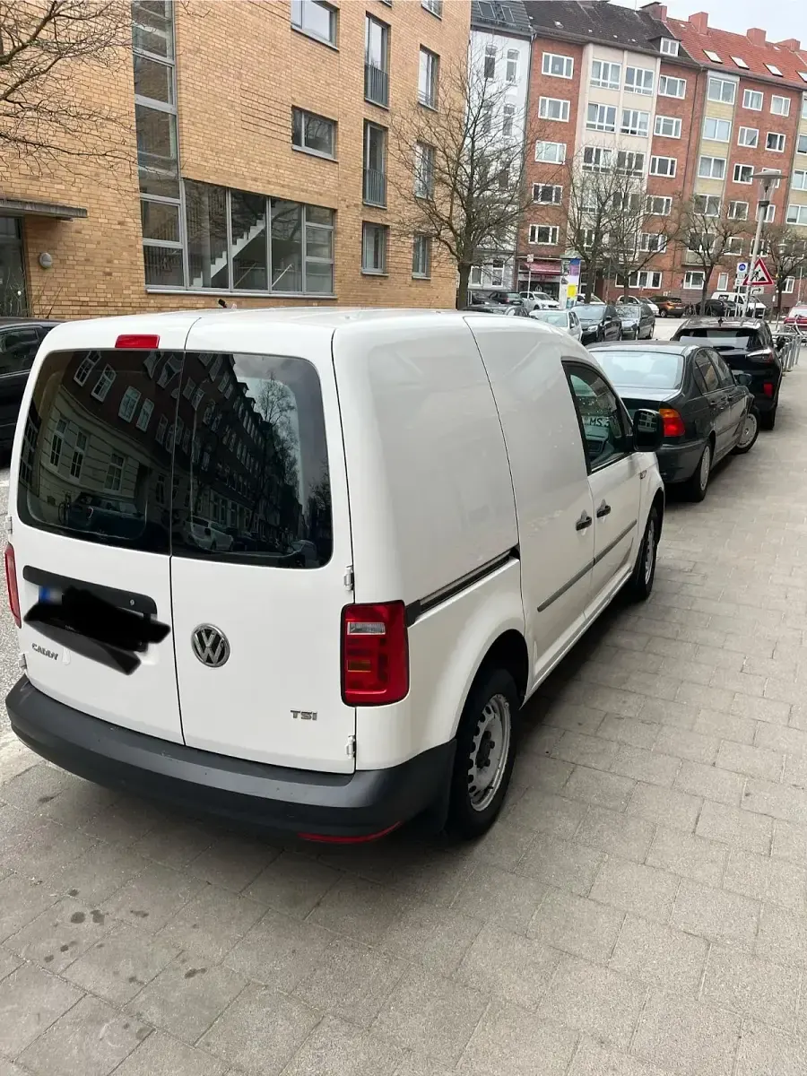 Gebraucht VW Caddy 62 PS (45 kW) 2017 Weiß Van / Kleinbus