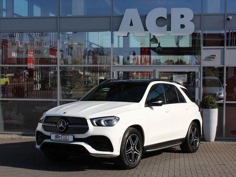 Gebraucht Mercedes GLE350 AMG line 320 PS (235 kW) 2022 Polarweiß SUV