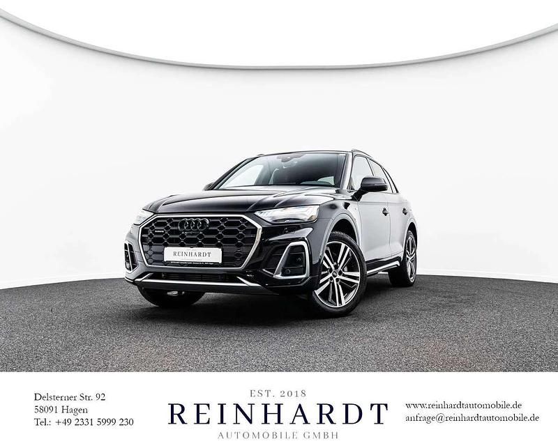 Mythosschwarz metallic Gebraucht 2022 Audi Q5 S-Line SUV | 38.105 € (Guter Preis) - Bild 1/3