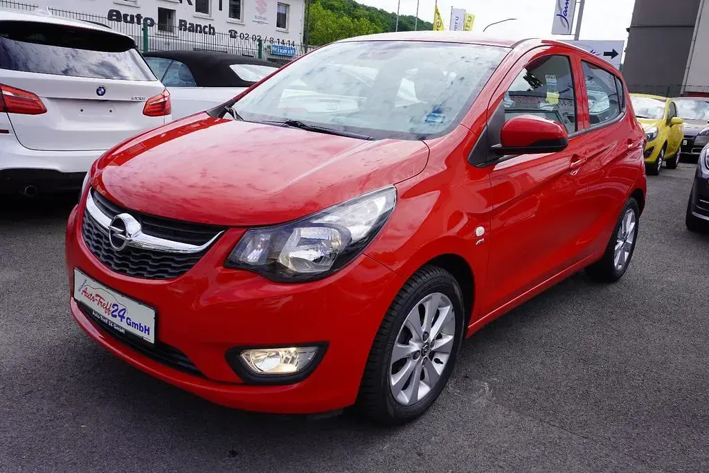 Gebraucht Opel Karl Active 75 PS (55 kW) 2016 Rot Kleinwagen