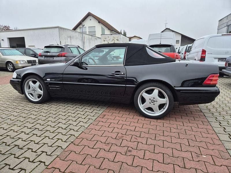 Gebraucht Mercedes SL320 Edition 224 PS (164 kW) 2001 Schwarz Cabrio