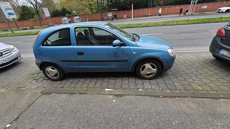 Gebraucht Opel Corsa 72 PS (52 kW) 2002 Blau Kleinwagen