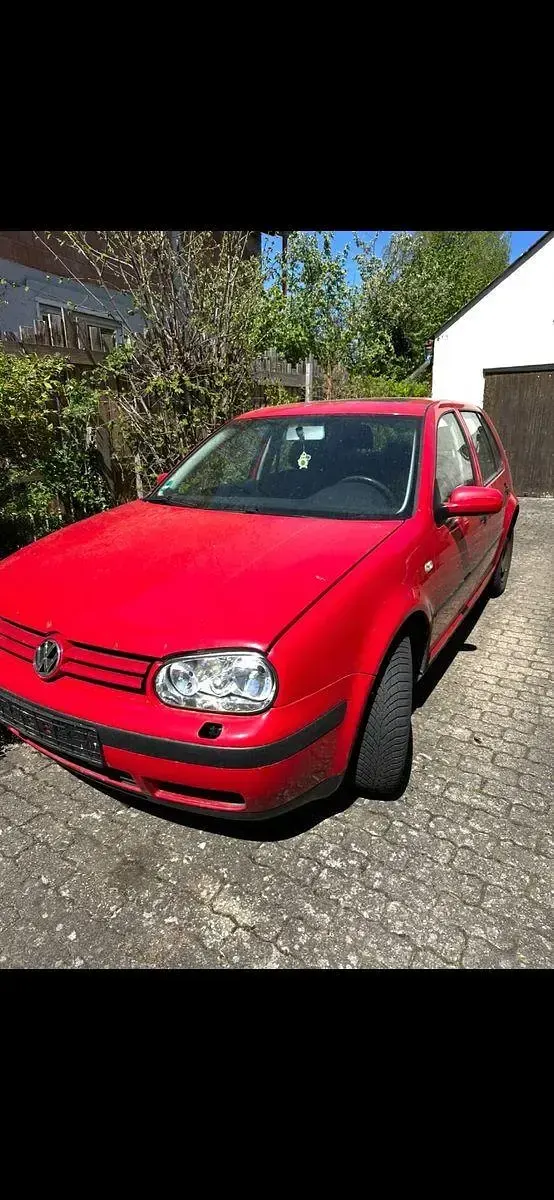 Gebraucht VW Golf IV 75 PS (55 kW) 2003 Rot Limousine