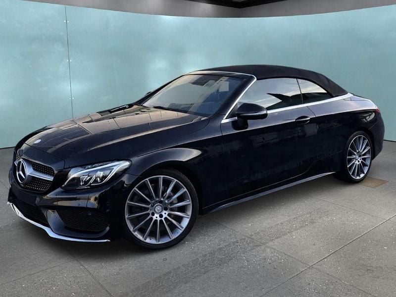 Second-hand Mercedes C220 194 CP (142 kW) 2018 Negru Cabrio