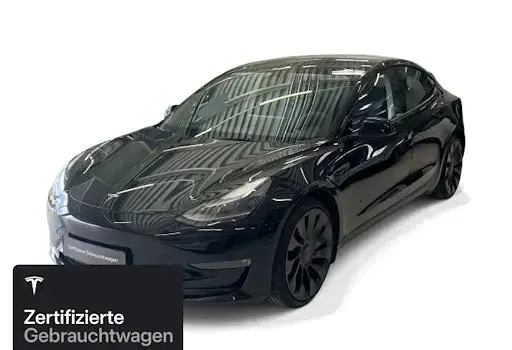 Occasion Tesla Model 3 Performance 377 kW (513 ch) 2022 Noir Berline