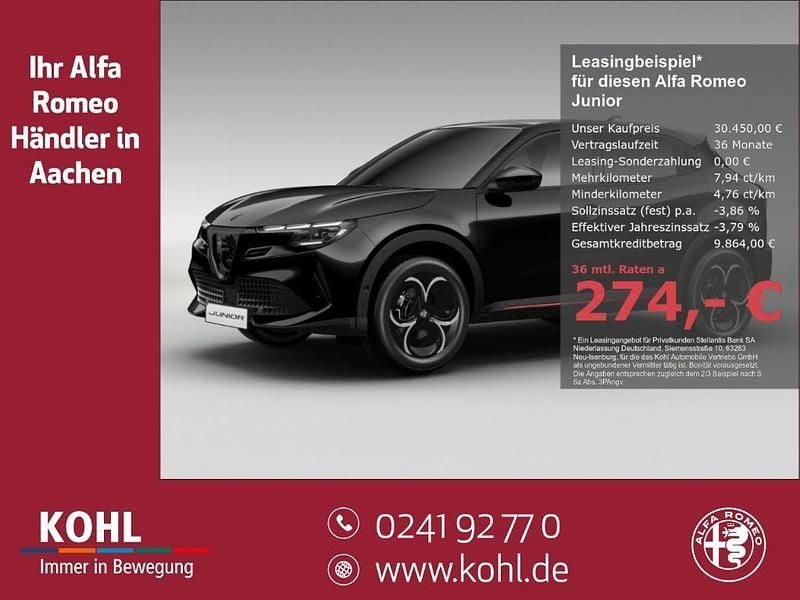 Schwarz Neu 2025 Alfa Romeo GT Junior Edizione Speciale SUV | 30.450 € (Fairer Preis) - Bild 1/4