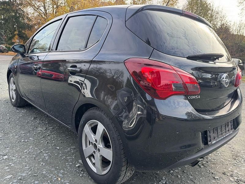 Gebraucht Opel Corsa drive 101 PS (74 kW) 2016 Schwarz Kleinwagen