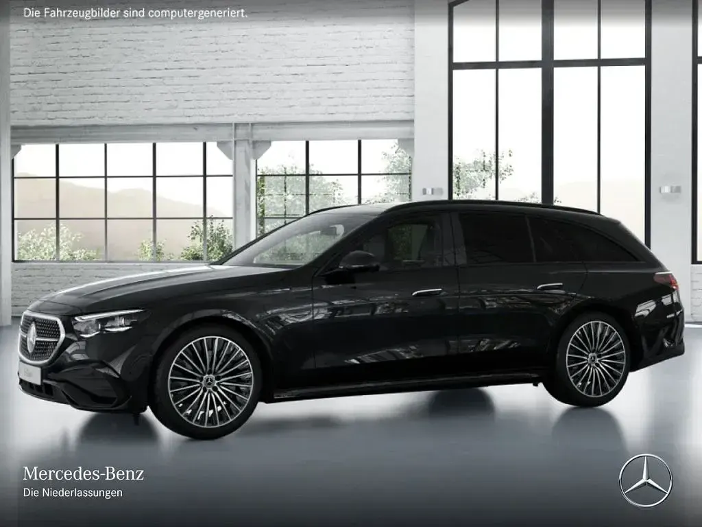Gebraucht Mercedes E220 AMG 197 PS (144 kW) 2026 Schwarz Limousine
