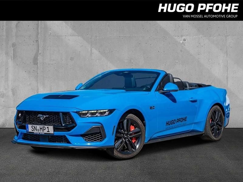Grabber blue metallic Gebraucht 2024 Ford Mustang GT Cabrio | 59.880 € (Guter Preis) - Bild 1/4