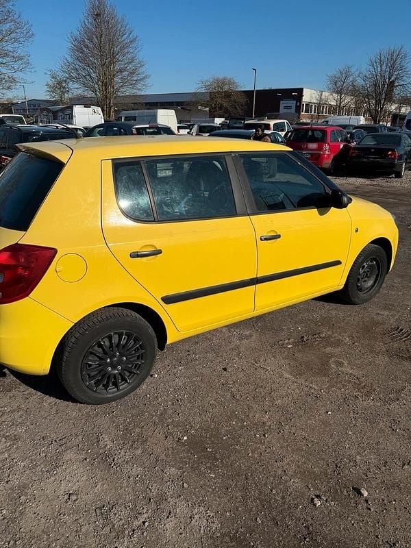 Gebraucht Skoda Fabia 2008 Gelb Kleinwagen