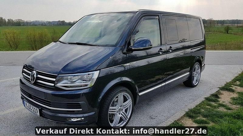 Gebraucht VW T6 Highline 204 PS (150 kW) 2015 Blau Van