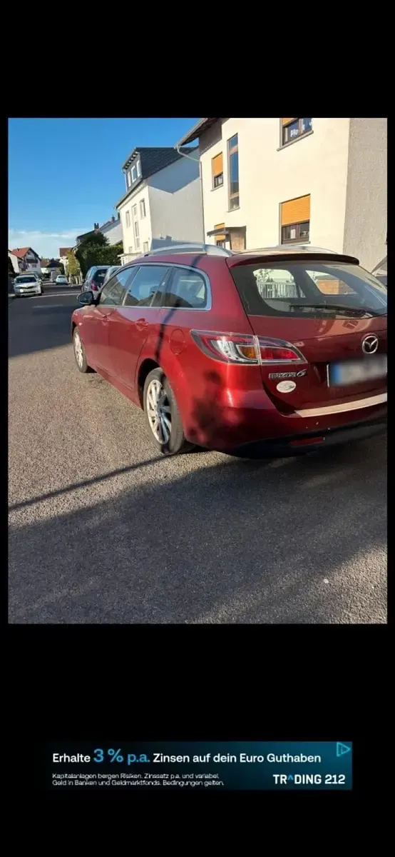Gebraucht Mazda 6 163 PS (119 kW) 2012 Rot Kombi