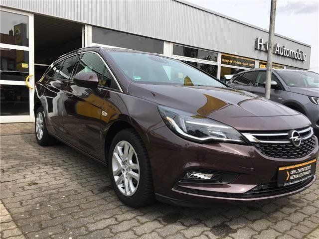 Gebraucht Opel Astra Dynamic 125 PS (91 kW) 2016 Braun metallic Kombi