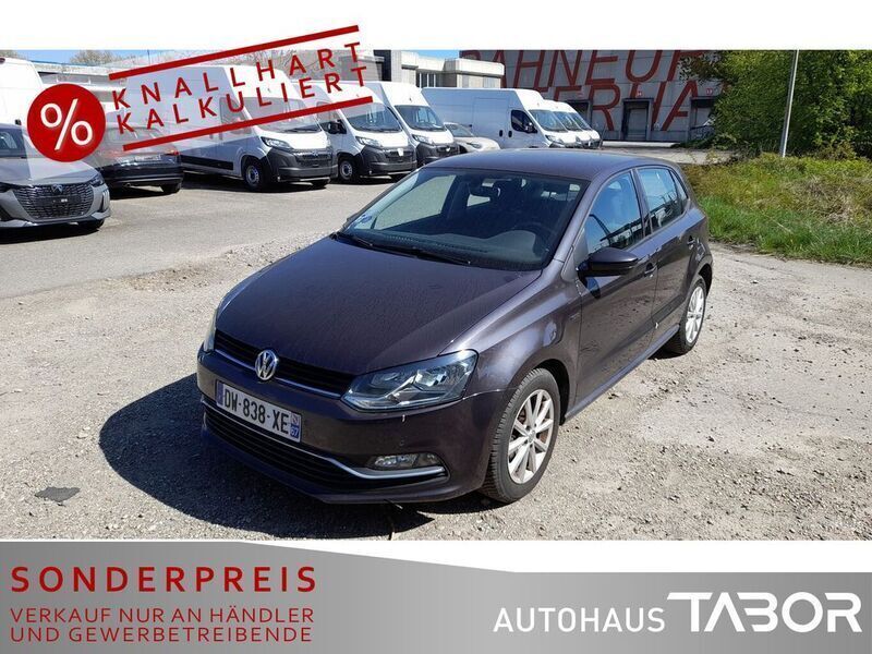 Kryptongrau metallic Gebraucht 2015 VW Polo LOUNGE Kleinwagen | 7.485 € (Superpreis) - Bild 1/4