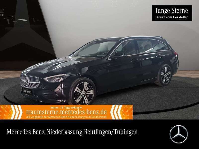 Obsidianschwarz Gebraucht 2023 Mercedes C300e Advanced Plus Kombi | 34.990 € (Guter Preis) - Bild 1/3