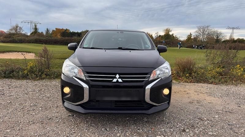 Schwarz Gebraucht 2023 Mitsubishi Space Star Kleinwagen | 10.500 € (Guter Preis) - Bild 1/4