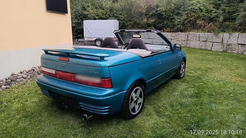 Second-hand Suzuki Swift 68 CP (50 kW) 1993 Albastru Cabrio