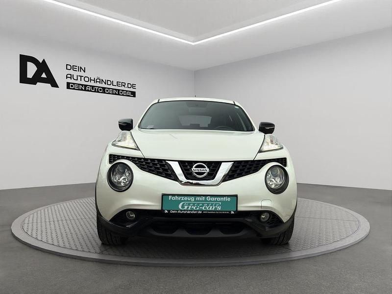 Gebraucht Nissan Juke Acenta 116 PS (85 kW) 2015 Weiß SUV