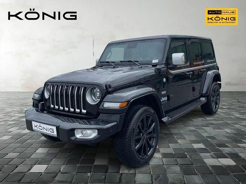 Schwarz Gebraucht 2023 Jeep Wrangler Sahara SUV | 73.999 € - Bild 1/4