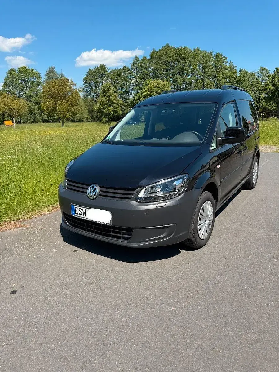 Gebraucht VW Caddy 105 PS (77 kW) 2014 Schwarz Van / Kleinbus