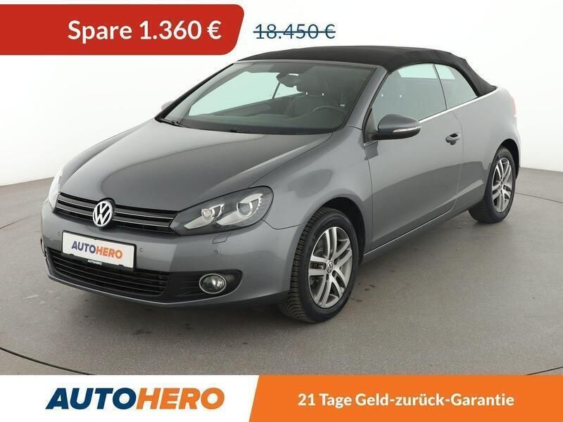 Grau Gebraucht 2015 VW Golf Cabriolet Cabrio | 15.960 € (Fairer Preis) - Bild 1/1
