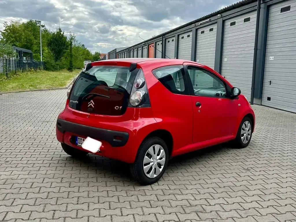 Gebraucht Citroën C1 Advance 68 PS (50 kW) 2011 Rot Kleinwagen