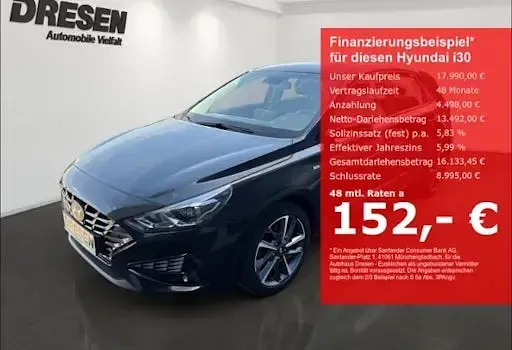 Gebraucht Hyundai i30 Trend 160 PS (117 kW) 2022 Limousine