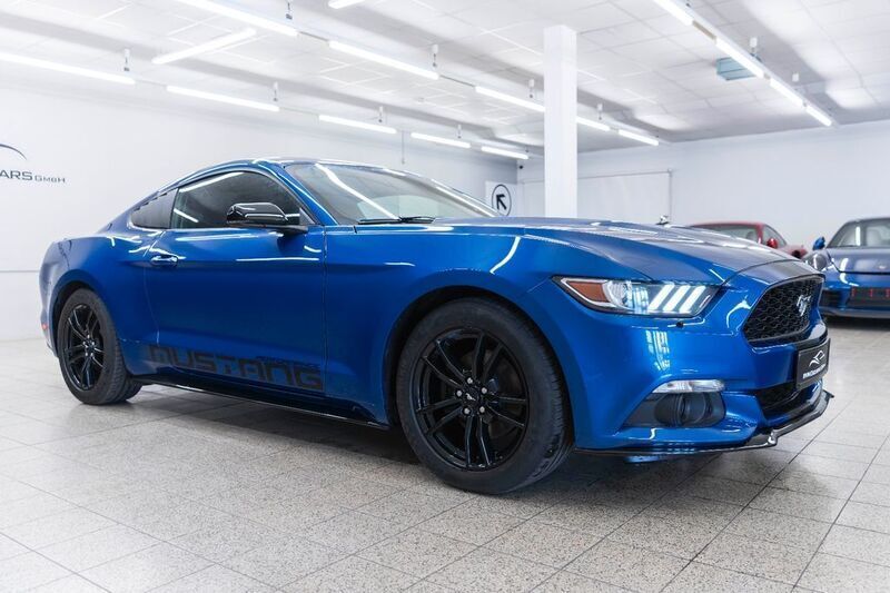 Blau Gebraucht 2017 Ford Mustang | 22.499 € (Guter Preis) - Bild 1/4