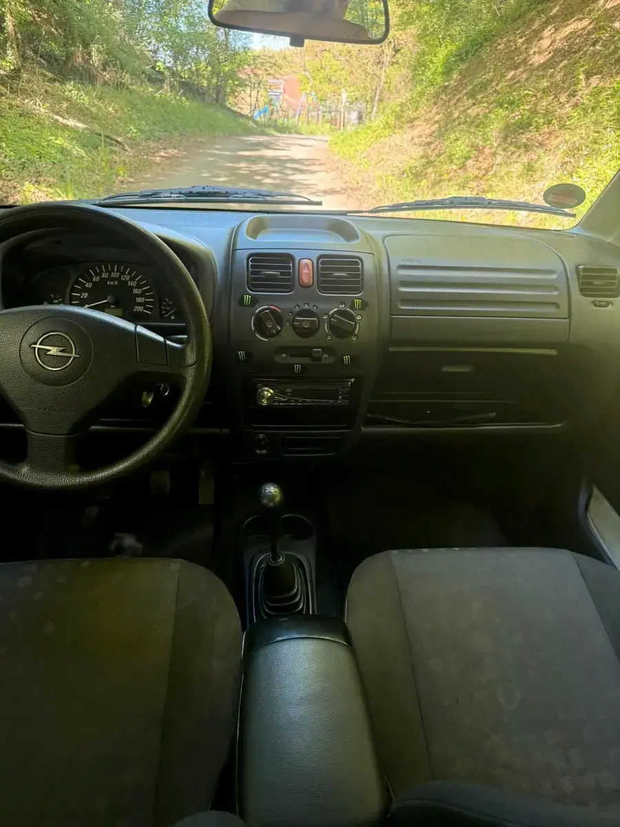 Gebraucht Opel Agila 2005 Weiß Van / Kleinbus
