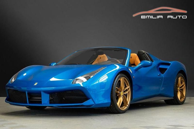 Gebraucht Ferrari 488 669 PS (492 kW) 2018 Blau Cabrio